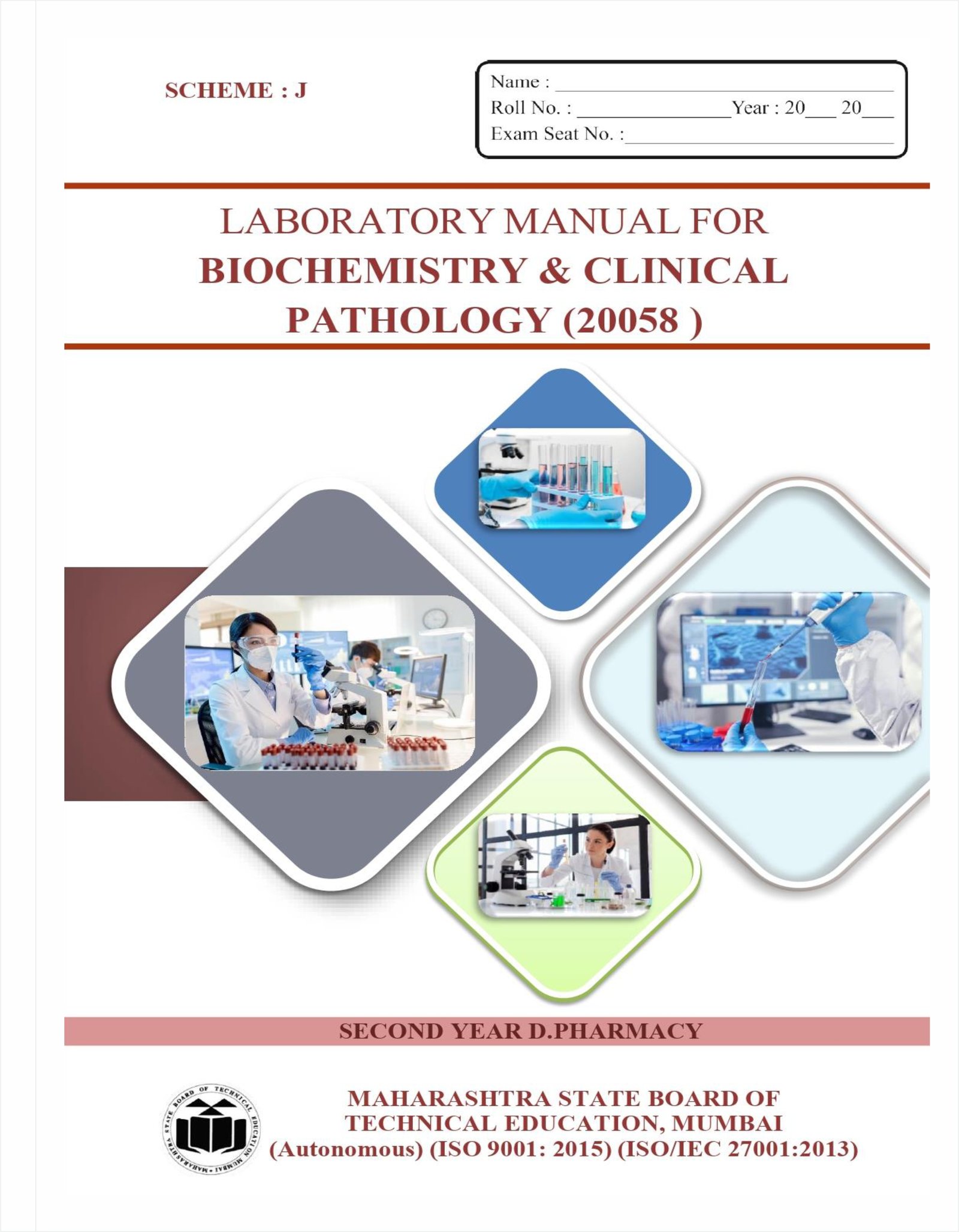 BIOCHEMISTRY & CLINICAL PATHOLOGY (20058)